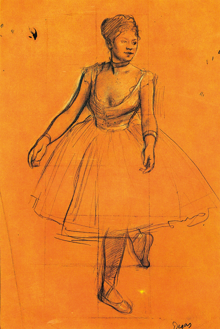  ballet dancer in position